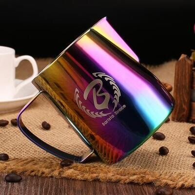 Barista Space Iconic Polished Rainbow Latte Art Milk Jug
