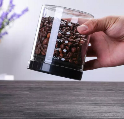 High-End Air-Tight Coffee Jar with Level Indicator