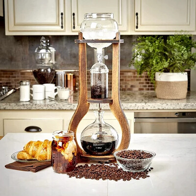 Ice Drip Coffee Brewing Tower 6 Cups