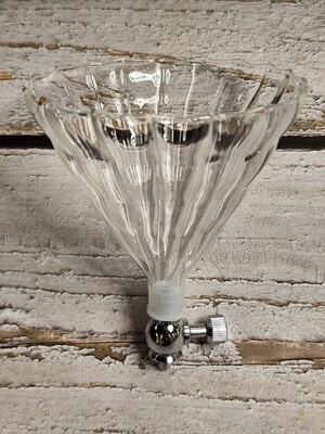 V60 Dripping Funnel Glass with Control Valve Size 2