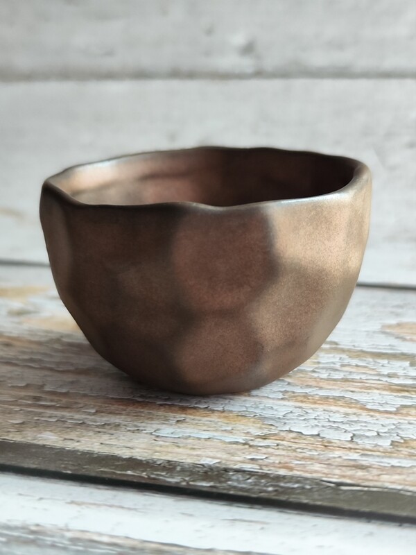 Creative Bronze Ceramic Cup, Size: 135ml