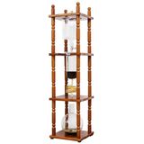 Ice Drip Coffee Brewing Tower 25 Cups, Color: Brown