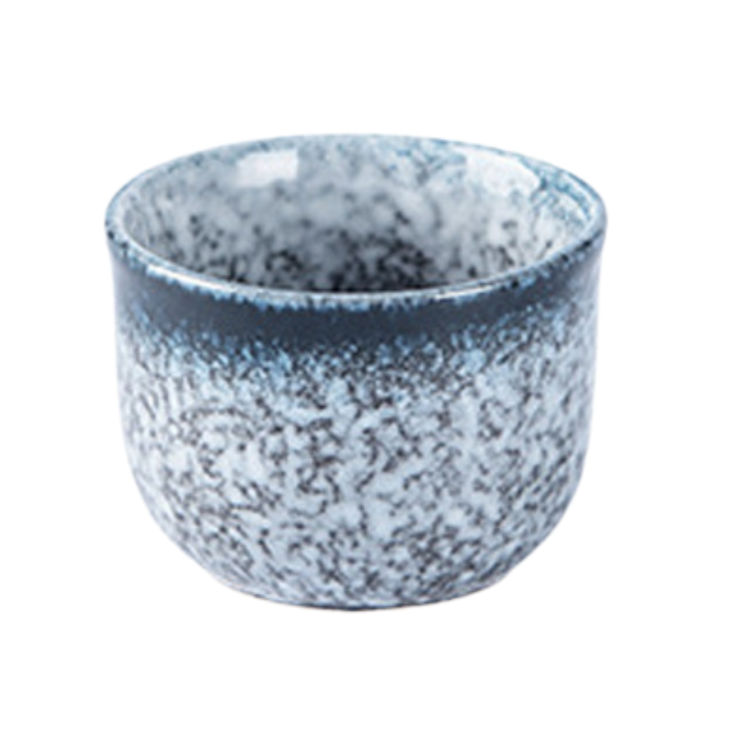 Creative Colorful Ceramic Cup 35ml - Blue