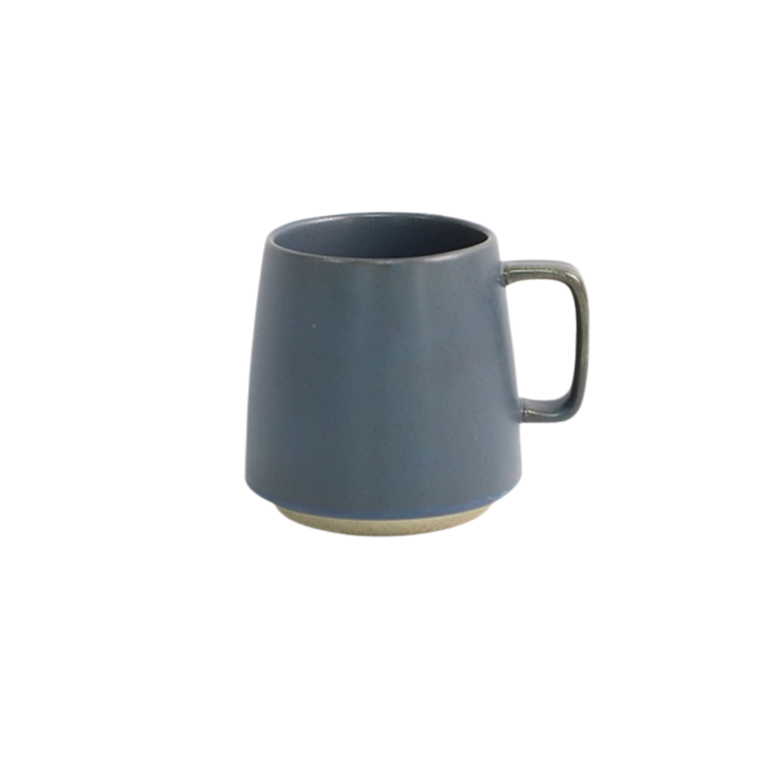 Creative Colorful Ceramic Mug 370ml - Matt Blue