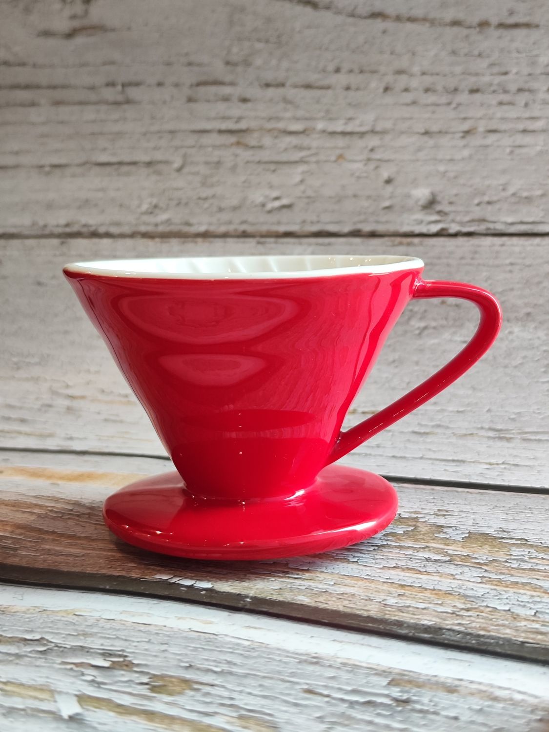 V60 Dripping Funnel Ceramic Size 02 - Red