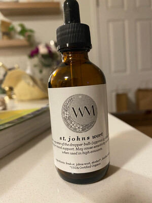 St. Johns Wort Tincture, 2oz St. Johns Wort Tincture, 2oz