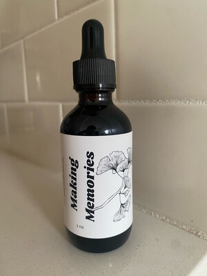Making Memories Tincture, 2oz Making Memories Tincture, 2oz