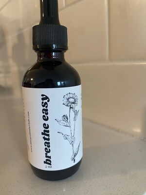 Breathe Easy Herbal Tincture, 2 oz Breathe Easy Herbal Tincture, 2 oz