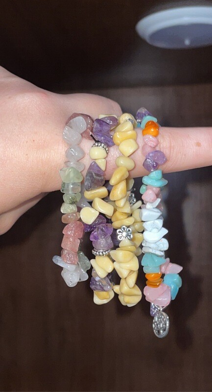 Crystal Bead Bracelet