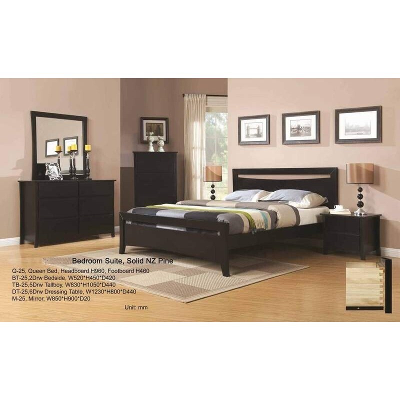 Paiden Bedroom Suite 5 Pces