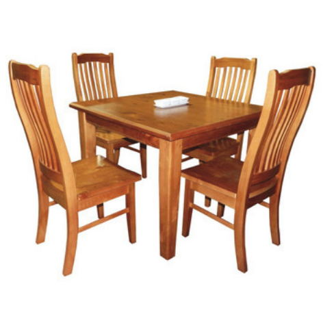 NZ Pine Table &amp; 6 Chairs