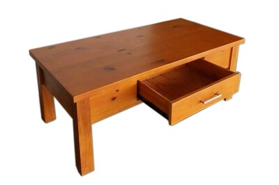 Wooden Coffee Table with one draw