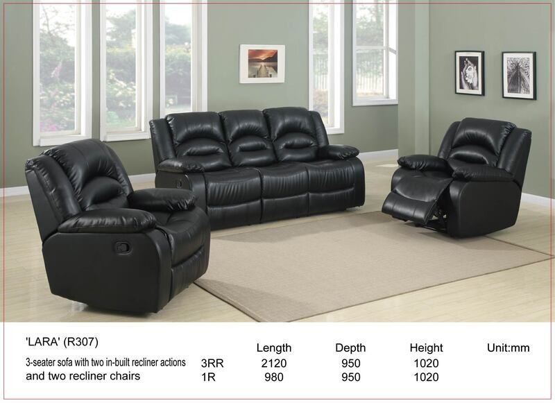 Lara 3RR+1R+1R Lounge Suite