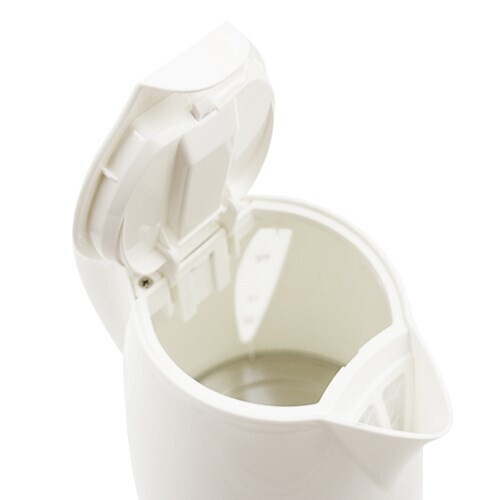 1.7L WHITE PLASTIC KETTLE