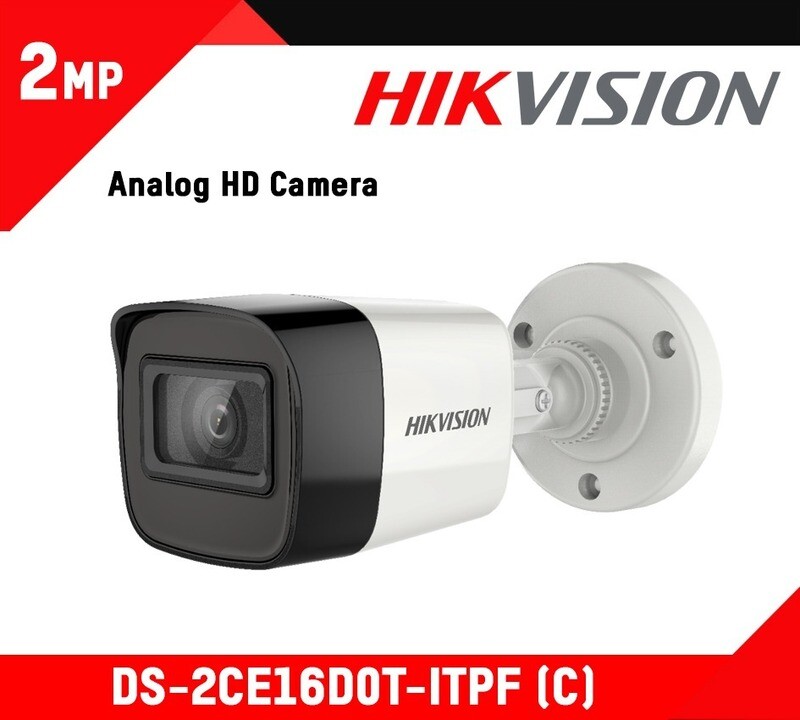 Hikvision DS-2CE16DOT-IP/ITPF 2MP Bullet Camera