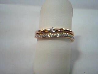 Anillo Oro Amarillo con Brillantes