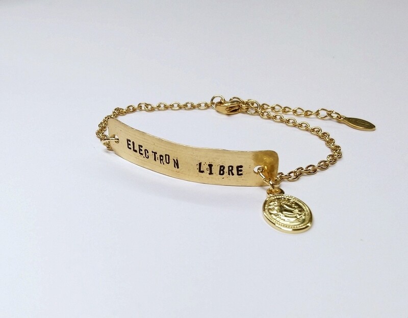 Bracelet  &quot;ELECTRON LIBRE&quot;