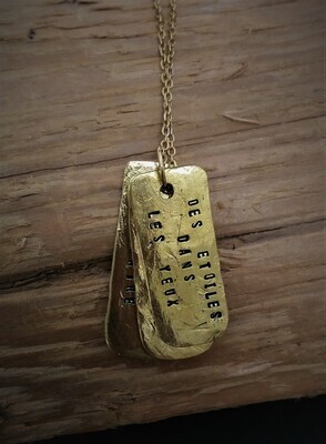 Collier &quot;SENTIMENTS AMOUREUX&quot;