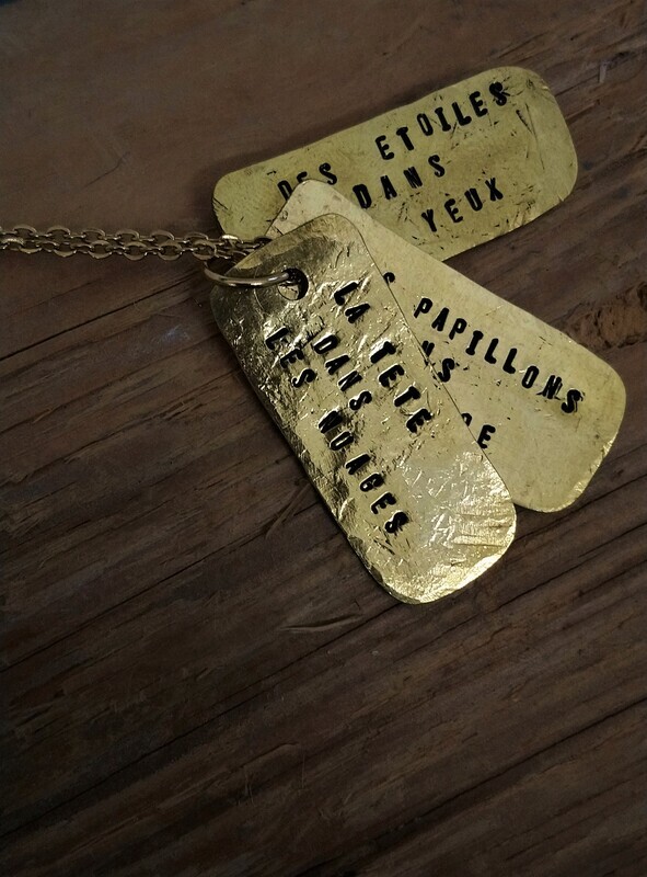 Collier &quot;SENTIMENTS AMOUREUX&quot;