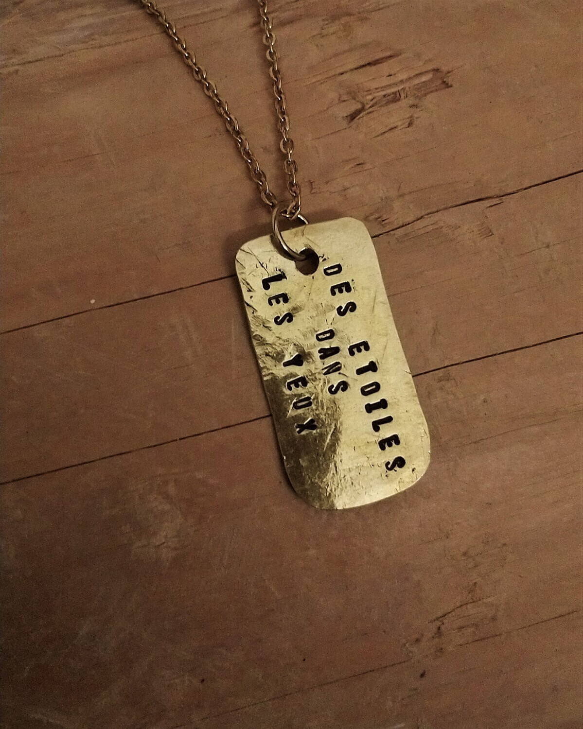 Collier &quot;DES ETOILES DANS LES YEUX&quot;