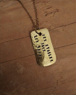 Collier &quot;DES ETOILES DANS LES YEUX&quot;