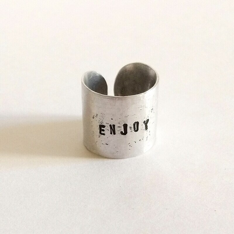 Bague &quot;ENJOY&quot;