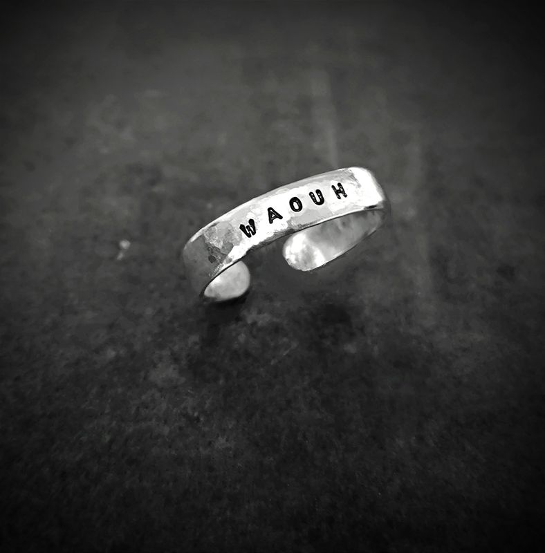 Bague &quot;WAOUH&quot;