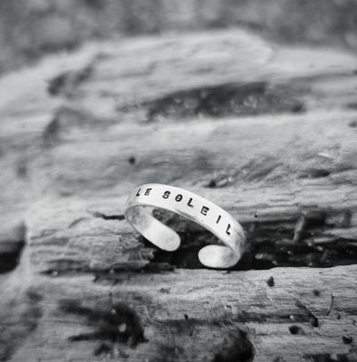 Bague &quot;LE SOLEIL&quot; collection Tarot