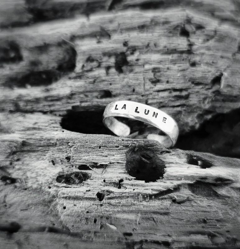 Bague &quot;LA LUNE&quot; collection Tarot