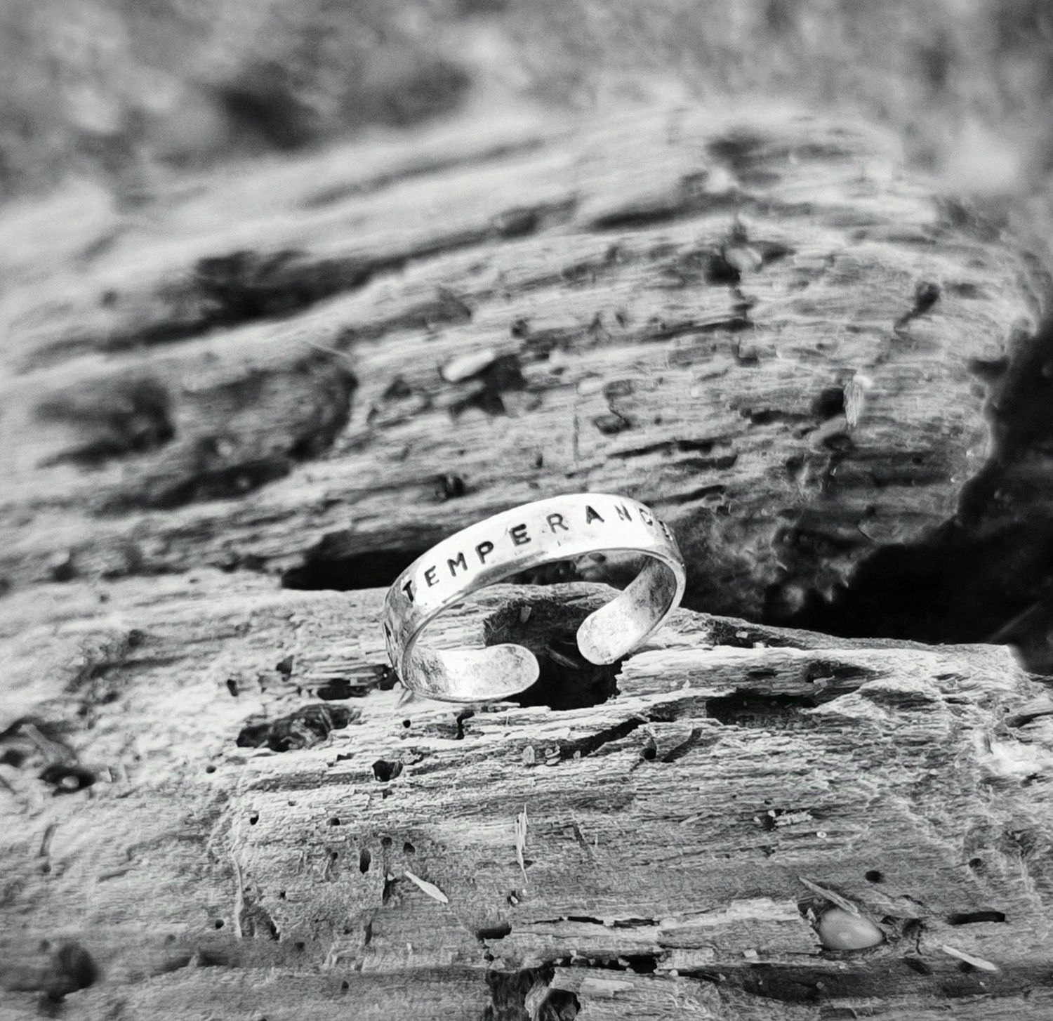 Bague &quot;TEMPERANCE&quot; collection Tarot