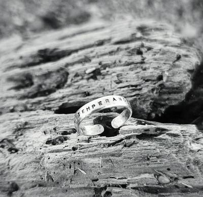 Bague &quot;TEMPERANCE&quot; collection Tarot