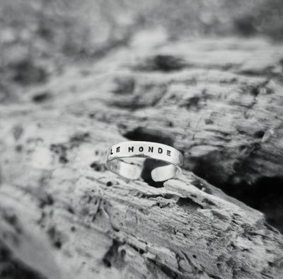 Bague &quot;LE MONDE&quot; collection Tarot