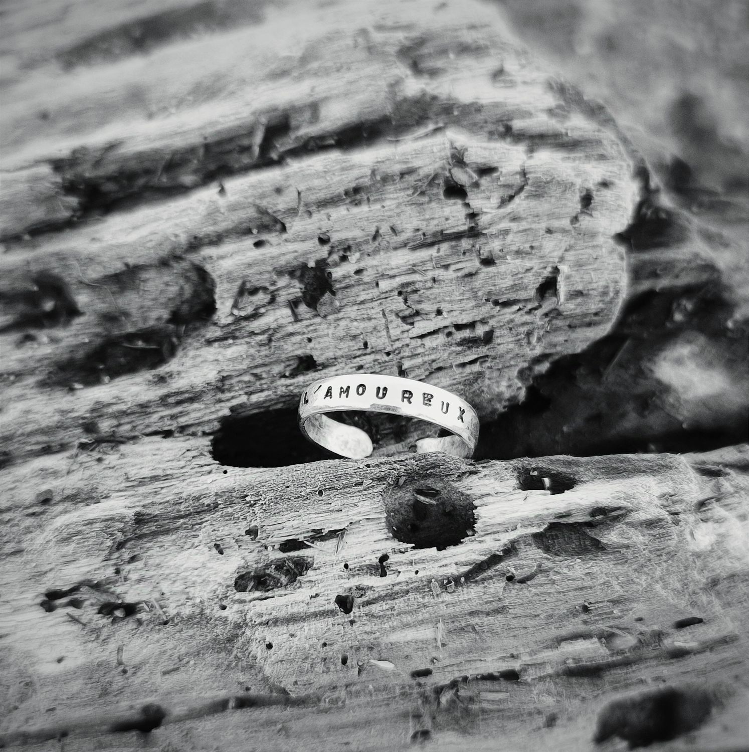 Bague &quot;L&#39;AMOUREUX&quot; collection Tarot