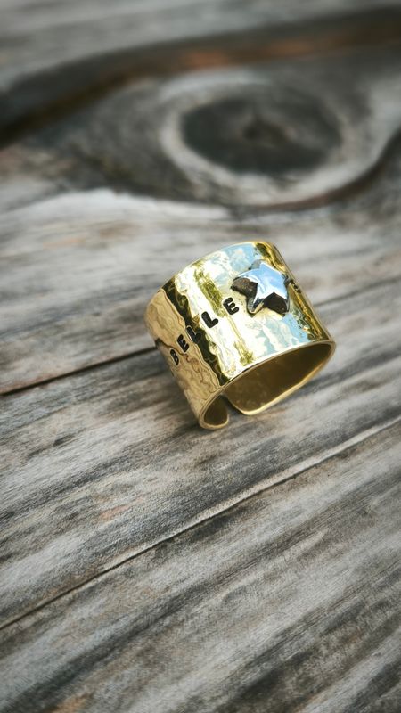 Bague "MA BELLE ⭐ ETOILE"