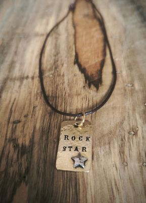 Collier "ROCK STAR"