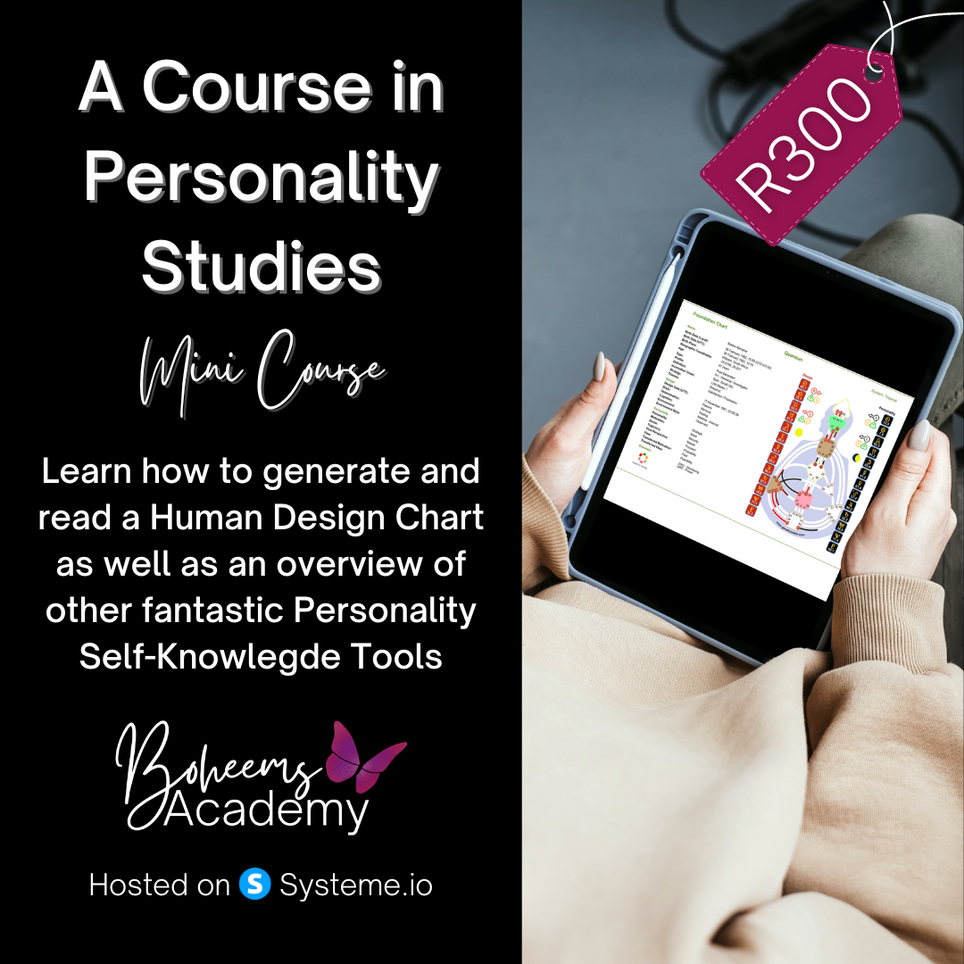 A Course in Personality Studies