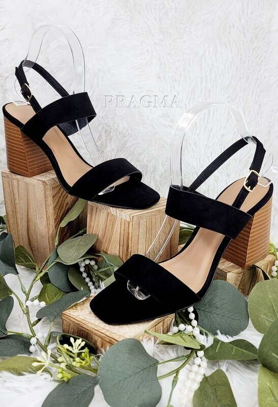 LYSSA-BLACK SUEDE