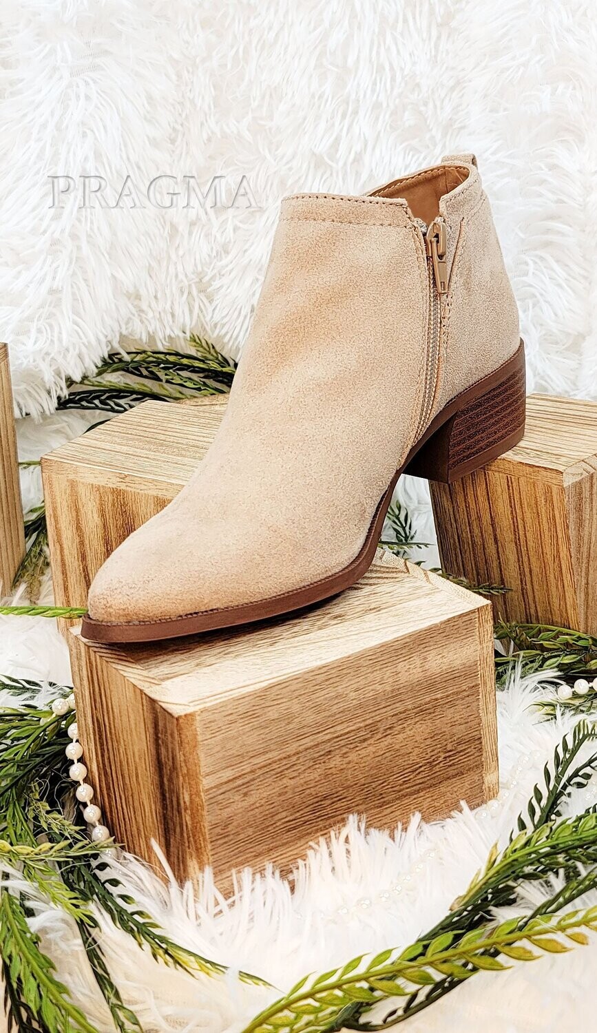 AMEYAL TAUPE SUEDE