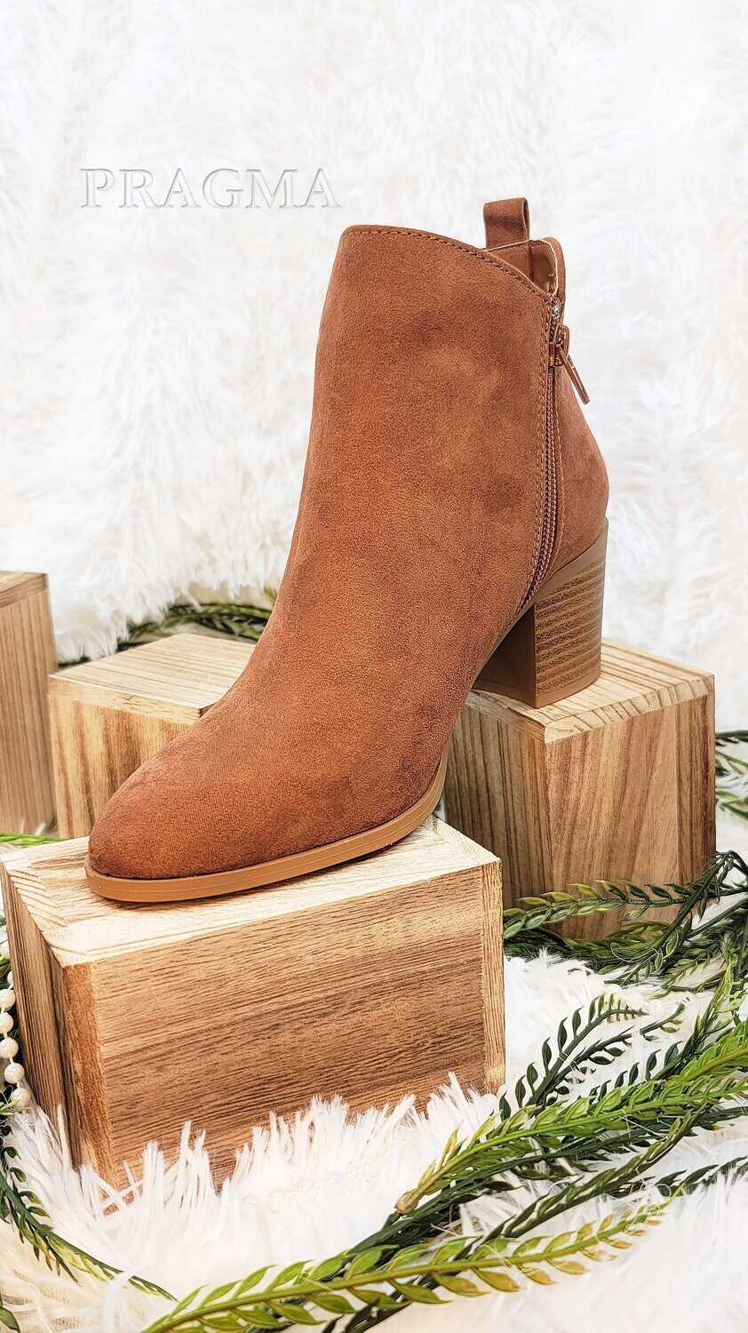 YARETSY CAMEL SUEDE PU