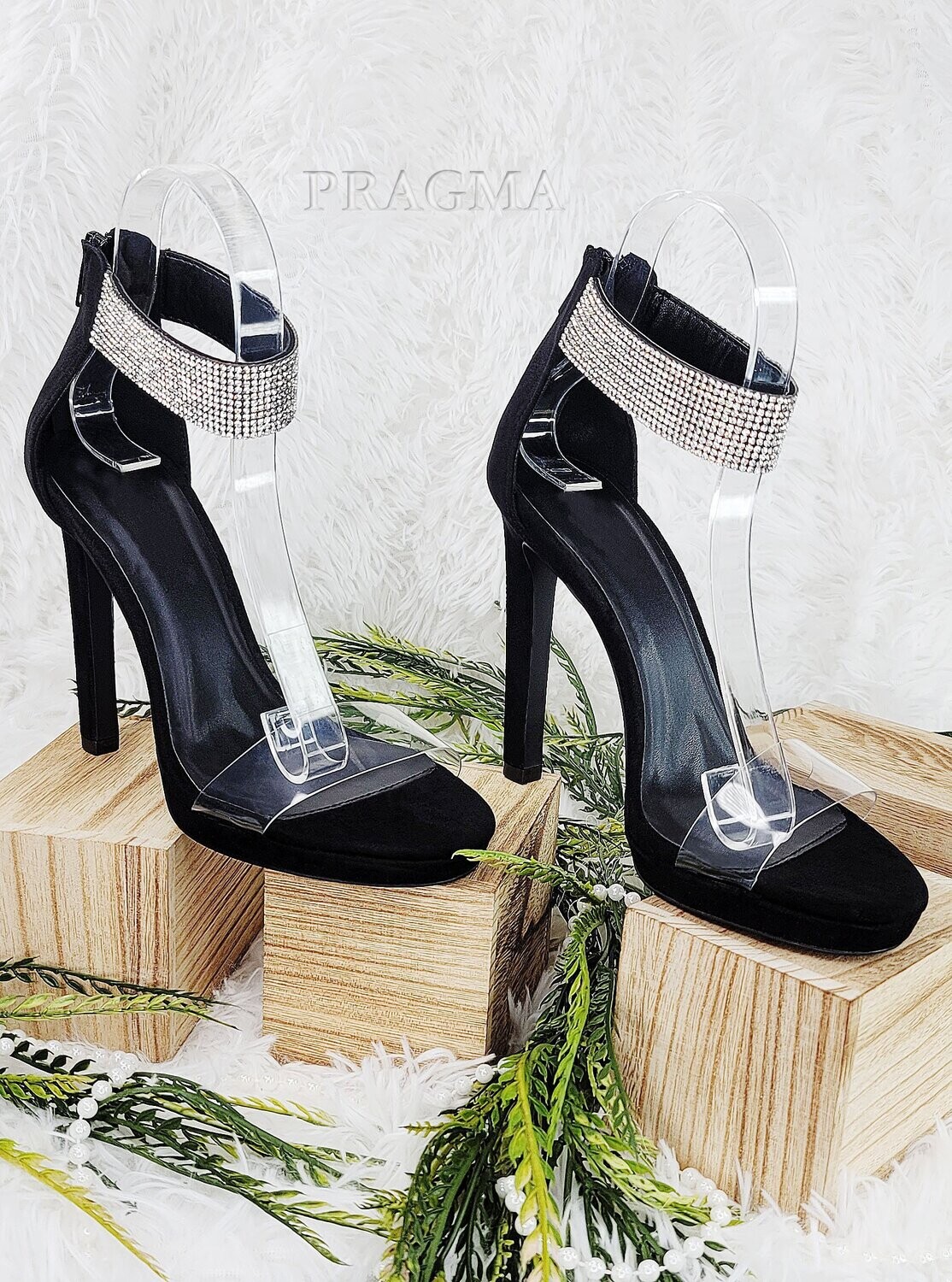 AREMI BLACK SUEDE PU