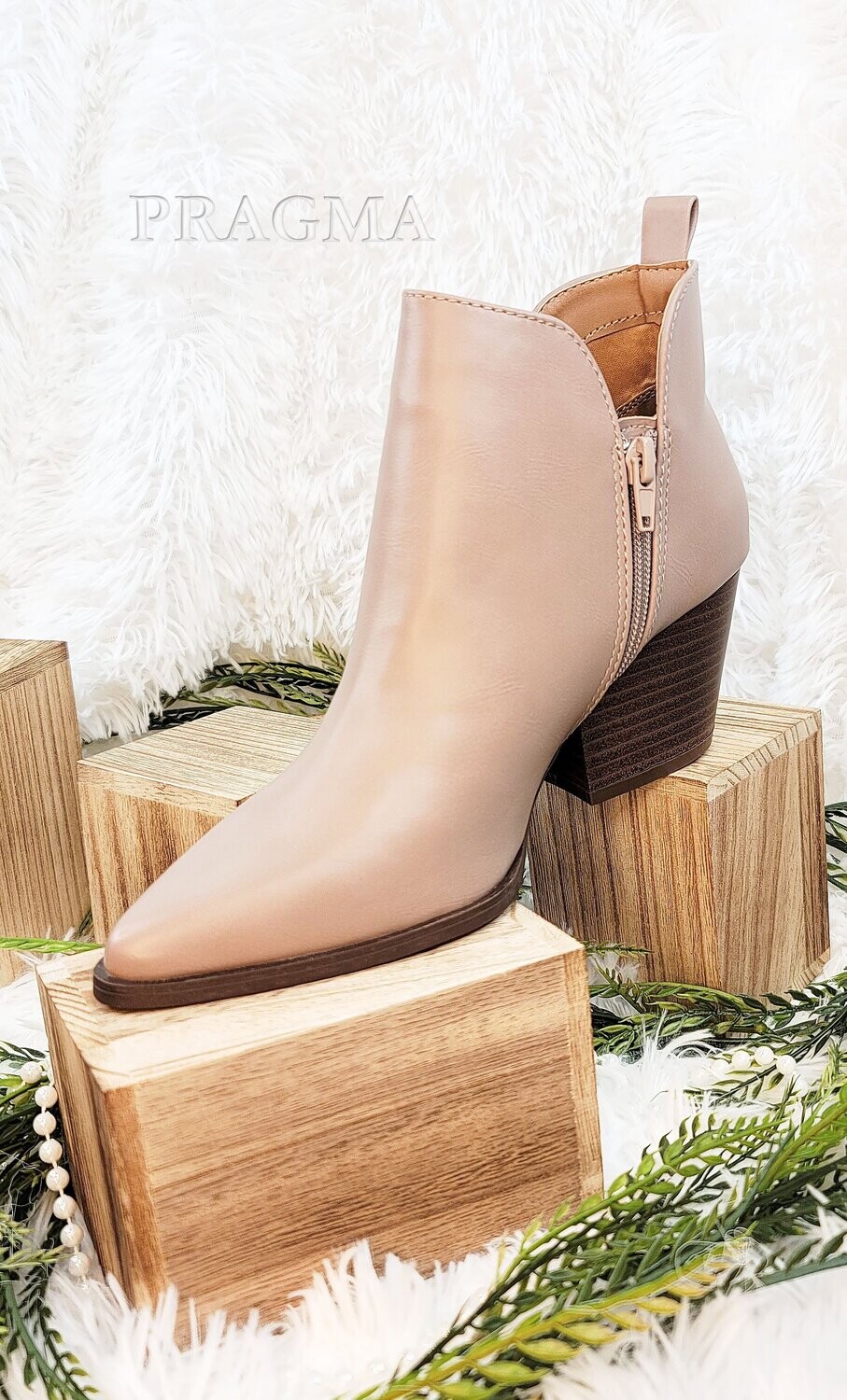 NALLELY- TAUPE PU NALLELY- TAUPE PU