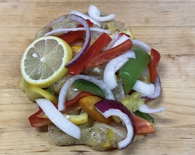 CHICKEN BREAST FAJITAS/FAJITAS CON VERDURA