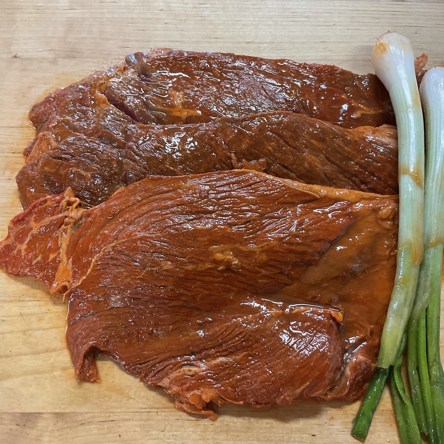 MARINATED RANCH STEAK/PALETA PARA ASAR MARINADA