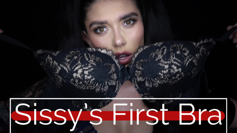 Sissy's First Bra
