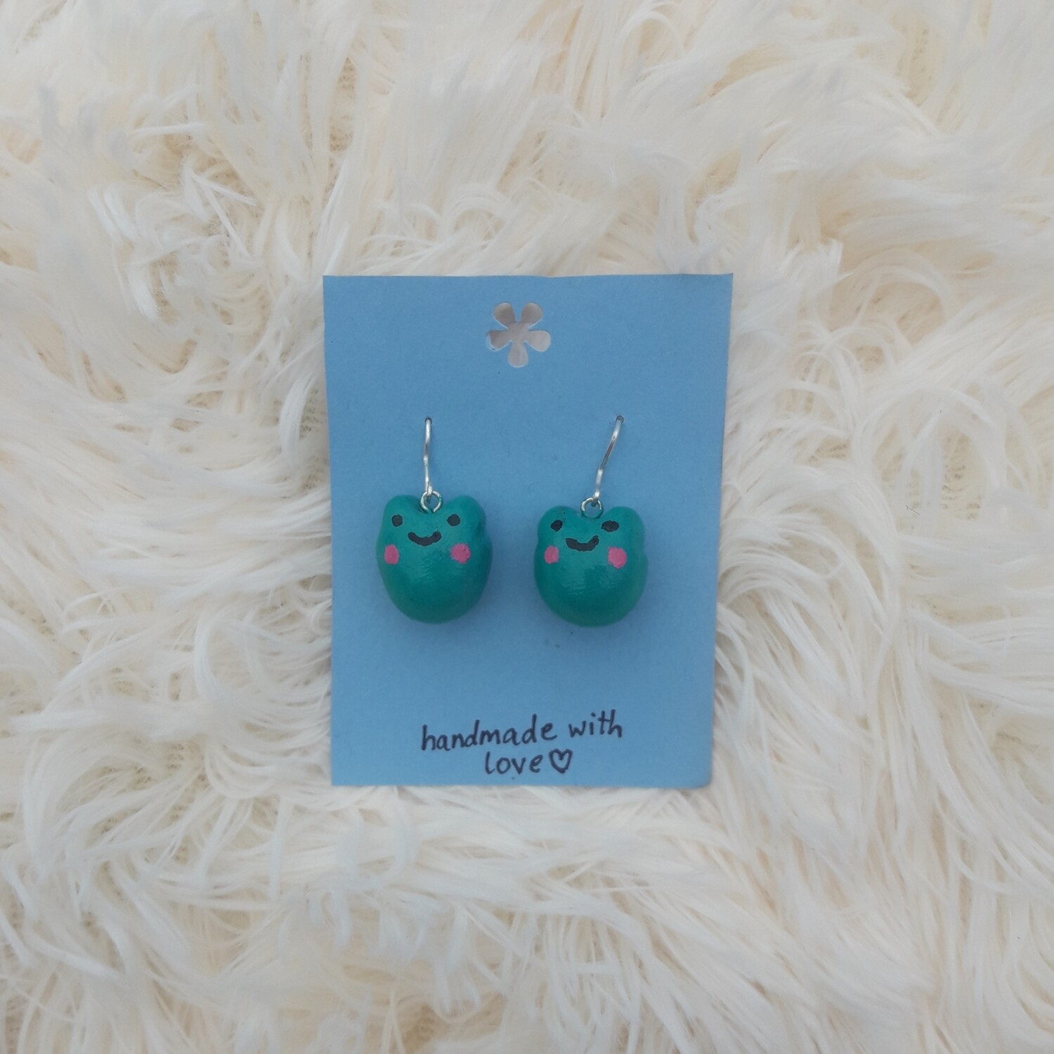 froggie earrings