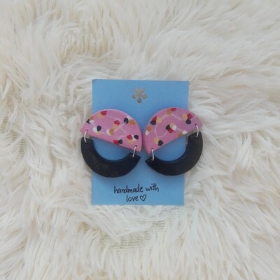 terrazzo earrings