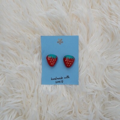 strawberry studs