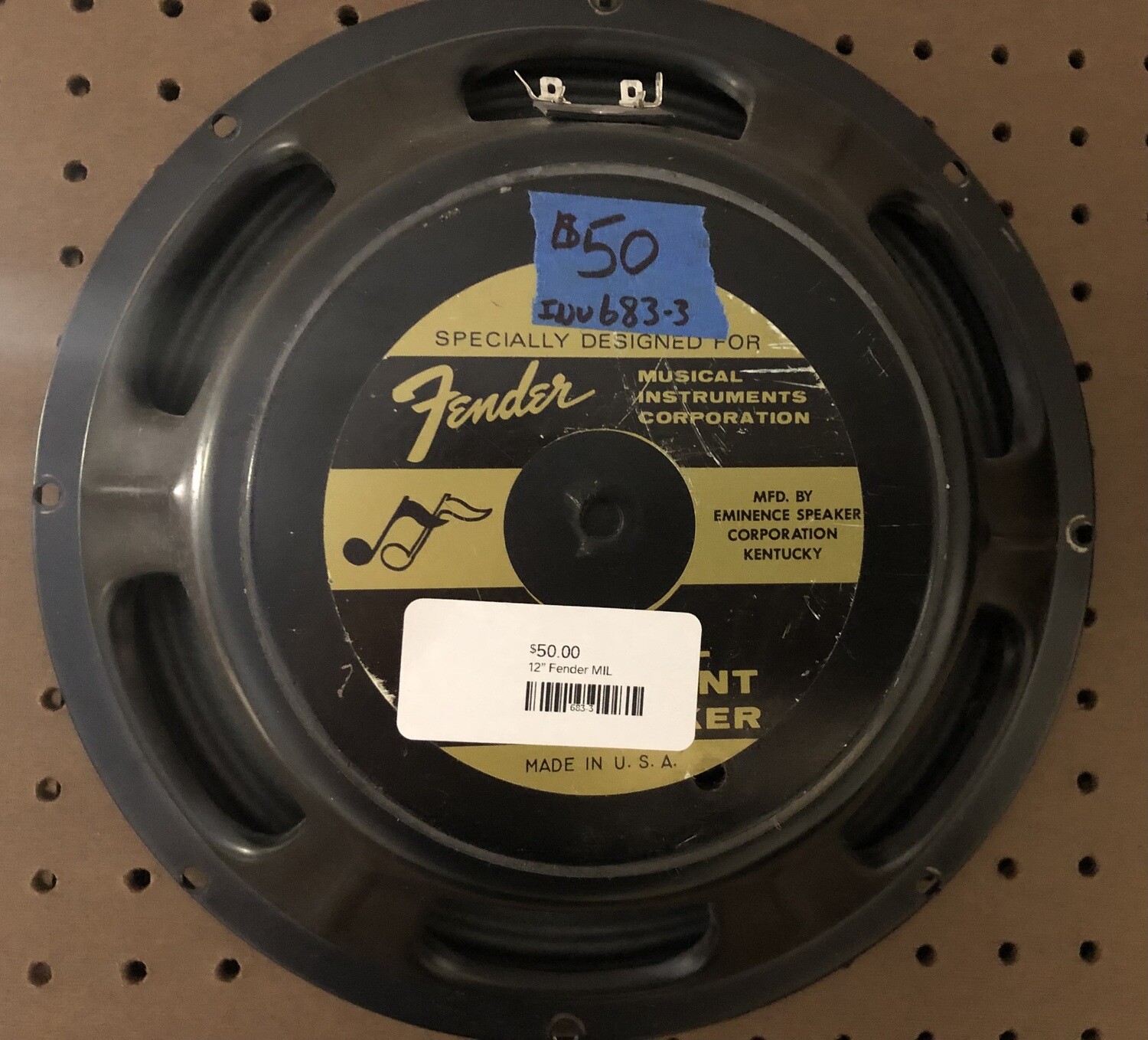 12” Fender MIL