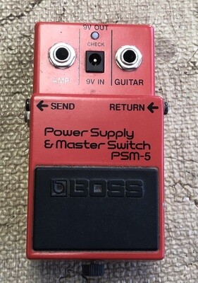 Boss Power Supply&Master Switch PSM-5