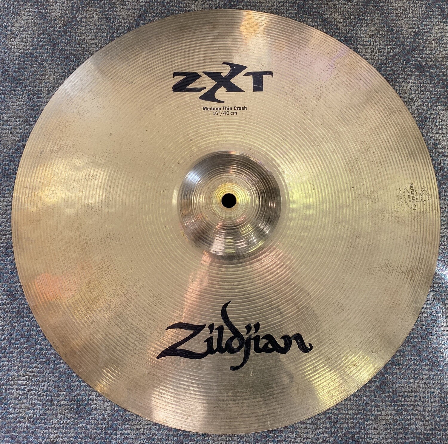 16" Zildjian med thin ZXT  Crash